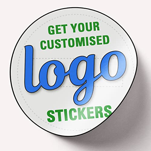 Custom Round Paper Stickers Labels Sheet (37mm) - Customise and Personalize with Your Image, Photo or Design for Congratulations, Teachers, Loyalty, Branding, Logos, and Decoration