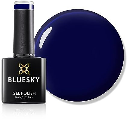 Bluesky Gel Nail Polish 10ml, Your Point of View - AW2315, Blue Soak-Off Gel Polish for Manicure, Professional, Salon& Home Use, Long Lasting, Chip Resistant, Requires Curing Under UV/LED Lamp