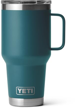YETI Rambler 30 oz Travel Mug, Stainless Steel, Vacuum Insulated with Stronghold Lid