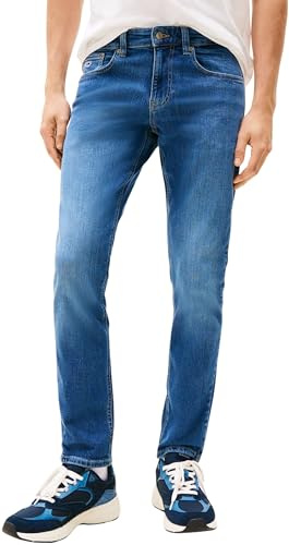 Tommy Jeans Homme Jean Scanton Slim Stretch, Bleu (Denim Medium), 32W/36L