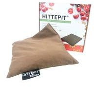 Hittepit Coussin carré ECO aux noyaux de cerise - Bouillotte sèche - 27 cm x 27 cm