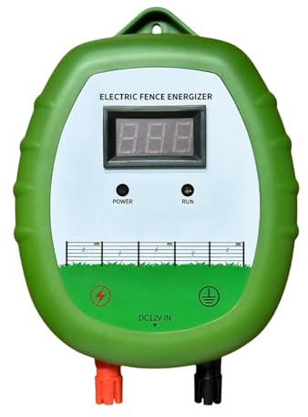 Uitndvyte Elektrozaun-Energizer mit LED-Anzeige für effektives Viehmanagement, geeignet für verschiedene Umgebungen, Bauernhöfe, Weidemanagement-Werkzeug