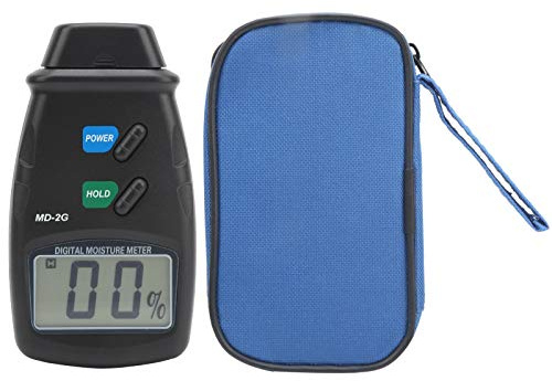 Testeur D'humidité Mur Et Bois, Détecteur Numérique, 5-40% - Haute Précision ±1%, Grand Écran LCD, Usage Construction Et Industrie