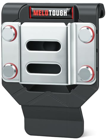 MELOTOUGH Drill Belt Clip,Drill Holder for Tool Belt,Measuring Tape Holder for Impact Driver,Tape Measure