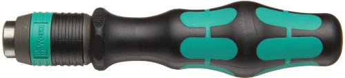 Wera - 5051272001 Kraftform 813 R Hexagon Bitholding Screwdriver, Rapidator Quick-Release Chuck, 1/4 Head, 90mm Blade Length