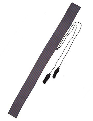 Hanwei OH2478 Japanische Schwerttasche mit Streifenmuster Schwerthalter Transporttasche für Schwerter Katana Bokken