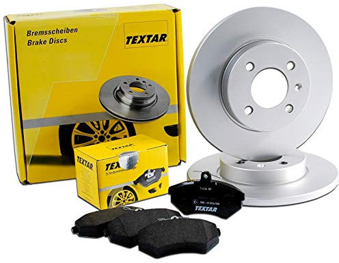 BandelOne enthält Textar Bremsscheiben + Beläge vorne für Golf 1 2 3 Jetta 2 Vento