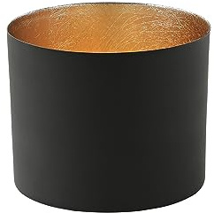 Gift Company Chennai Votive Windlicht L Black/Gold