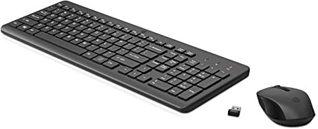 HP Ensemble combiné Clavier et Souris sans Fil 330 -DE QWERTZ Layout