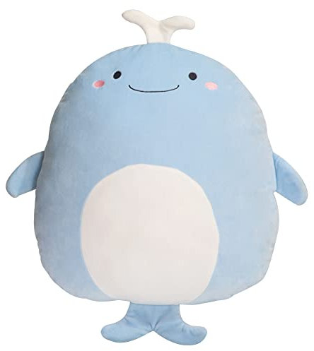 Süß Tier Kissen Plüschtier Kuscheltier Cartoon Kissen Niedliches Plüschkissen Flauschig Kuschelkissen Stofftier Puppe Plüsch Spielzeug Extrem Weiches Wurfkissen Dekokissen Geschenke für Kinder,40cm