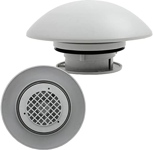 pro-Styling Dachlüfter Pilzlüfter Lüfter Wohnmobil Wohnwagen Caravan Boot hellgrau