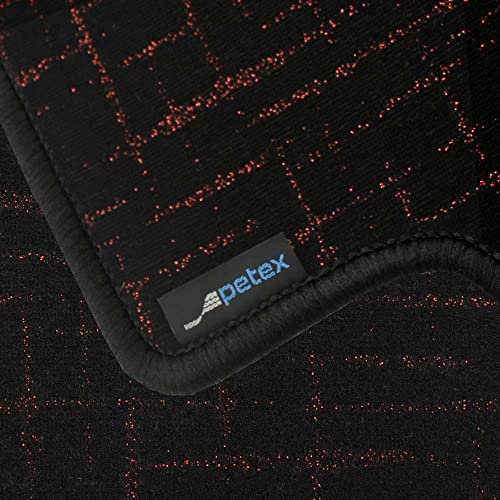 PETEX MODERN Autoteppich Premium Passform vorne rot 1-teilig