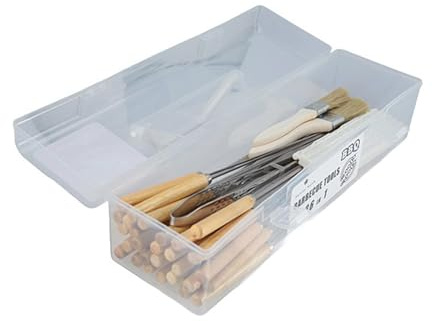 Barbecue im Freien, Grill-Set, 36-teiliges Spieß-Set aus Edelstahl für Grill – Werkzeug zum Grillen im Freien, Mais, Schwein, Pol