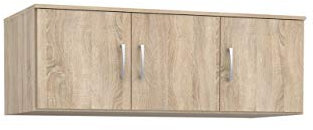 Aufsatz NIKO NIKN83 für Kleiderschränke mit 3 Türen (Sonoma Eiche)