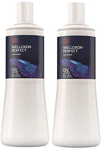 2er Welloxon Perfect 9% Wella Professionals Oxidant H2O2 für Koleston und Color Touch 1000 ml