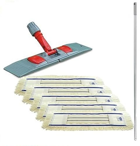 maxxi4you Set mit 5 Wischmopp Premium 60 cm Baumwolle