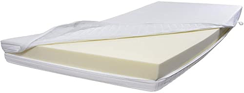 Dibapur® Fortis Plus Kaltschaummatratze H4 FEST ab ca. 85 Kg Kern ca. 16,5 cm Doppeltuchbezug Gesamthöhe ca. 17,5 cm (90 cm, 200 cm)