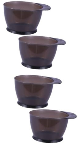 FRCOLOR 4 Stück werkzeug Behälter für Färbeschalen für Frisöre Färbecremeschale Friseur Farbschalen Färben von Schalen Farbstoff Haarfärbemittel einstellen große Schüssel mischen