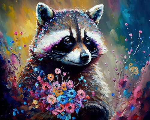 Hjjdiyes 40X50CM Diamond Painting Erwachsene Tiere Diamond Painting Groß xxl 5D Diy Diamant painting Bilder mit Zubehör Diamond Painting Set Full Drill Diamant Malerei (Bär)