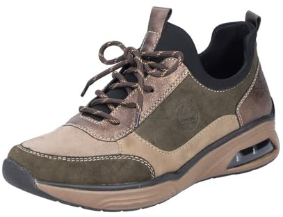 Rieker M5660 sneakers för kvinnor, GUL, 39 EU