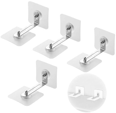 4 Paare Möbel-Wandanker, Möbel Kippsicherung Set, Kippsicherung Möbel Set, Kippschutz Möbel Wandanker, Anti Kipp Möbelgurte Wandbefestigung Für Schrank Regal Kommode Baby-Proofing & Haustierschutz