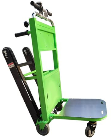 CRBUDY Elektrischer Treppensteigerwagen, zusammenklappbar, maximale Tragkraft von 200 kg, zum Bewegen von Möbeln, schweren Geräten, Baumaterialien,200KG ()