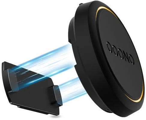 SUPMEGA Magnetische Autohalterung für OOONO CO-Driver NO2, Robuste Metall-Autohalterung mit Eingebauten Magneten, kompatibel mit OOONO NO2 Blitzerwarner