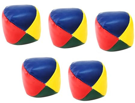 BELLIFFY 5st Sandsackspielzeug Spielset Bohnensäcke Jonglieren Anfänger Jonglieren Bälle Weiche Jonglierbälle Spielzeuge Kinderspielzeug Spiel Mit Jonglierbällen