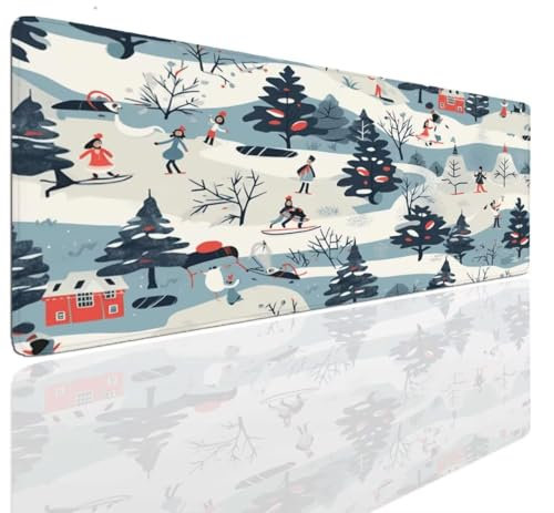 Alfombrilla Ratón Gifts Art, Mousepad Alfombrilla Raton Gaming XXL 1400x800x4mm Mouse Desk Mat Gamer para Gaming, Tapete Escritorio Mujer Almohadilla Raton, Mouse Pad Base de Goma Antideslizante S-491
