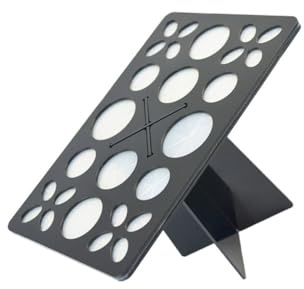 BELLIFFY Organizador De Pinceles De Maquillaje Soporte De Negro Para Secar y Almacenar Brochas Para Cosméticas Para