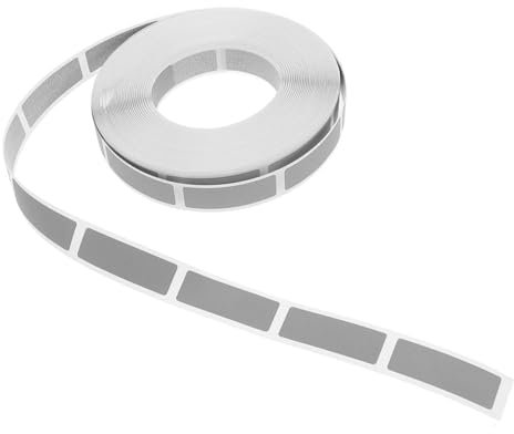 UPKOCH 1rolle Roll Scrape Pin Code Aufkleber Silberne Kratzkarten Für Spiele -projekte Geburtstagskarten Und Überraschungen Selbstklebende Etiketten