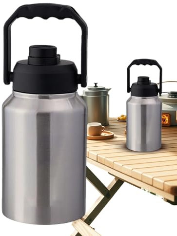 Seau à Glace | Seau de Stockage de Glace 2L avec Poignée - Seau Isotherme Portable pour Camping Pique-Nique Plage Jardin Piscine Extérieur Vacances