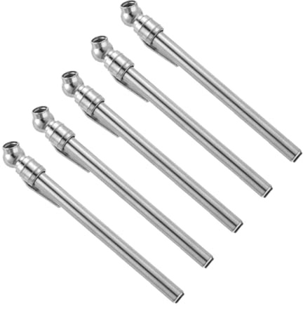 Cabilock 5pcs Car Tire Pressure Gauge Pencil Portable Auto Tire Pressure Checker Silver Car Repair Tool for Accurate
