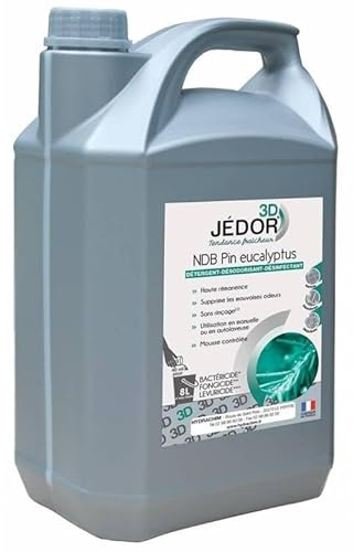 JEDOR - Détergent 3D multi-usages - Parfum pin eucalyptus - 5L