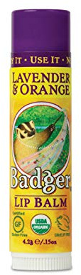 Badger Balm Lavender Orange Lip Care Stick