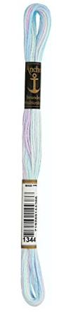 Anchor Sticktwist 4615000-01344 multicolor broderigarn, 100% bomull