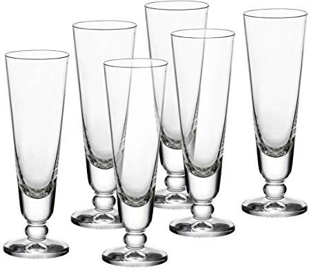 CRISTALICA Likörglas Schnapsglas AUE 40ml 6er-Set