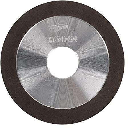 Meule Résine 125×10×32×8mm, Disque De Meuleuse De Grain 150 Pour Le Meulage Des Métaux Durs Et Des Alliages
