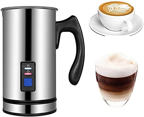NOOFIE Vaporizador de Leche eléctrico Espumador de Leche eléctrico Espumador de Leche automático Espumador automático Espumante Calentador de Leche Máquina de café de Espuma Latte Cappuccino Bubble