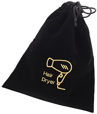 Lurrose Aufbewahrungstasche für Haartrockner Kordelzugbeutel Tragbare Haartrocknertasche Multifunktional für Reisen und Gästezimmer
