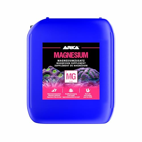 ARKA Magnesium - 5000 ml - Hochreiner Magnesiumzusatz für Korallen in Meerwasseraquarien, unterstützt gesundes Wachstum und Stabilität des Ökosystems.