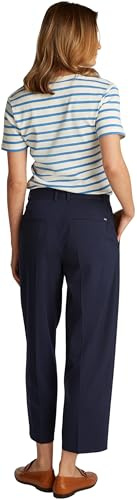 Tommy Hilfiger Damen Stoffhose Stretch Tapered Knöchelfrei