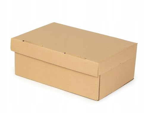 WePack 50 Stück Maxibriefkartons 310x220x120 mm Maxibrief Versand Post Faltschachtel 1-Wellig 400g Braun Postkarton Versandschachtel Paket Päckchen Versandkarton warensendung