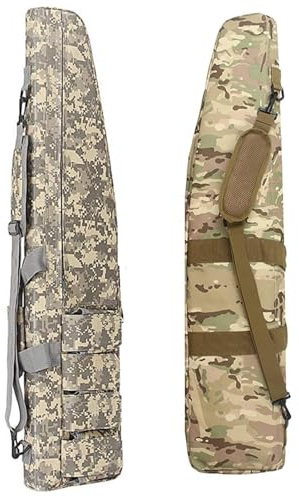 Taktische Gewehrtasche Langwaffen,Military War Game Taktische Waffentasche, Tragbare Jagdausrüstung Taktische75cm/100CM/120CM Waffentasche Mit Justierbarem Schultergurt C,120CM