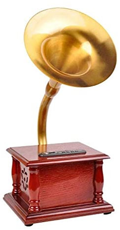 CAFIEDR Gramophone, Tourne-Disque Bluetooth, Tourne-Disque Vinyle avec Haut-parleurs, platines pour disques vinyles, Tourne-Disque Vintage à 3 Vitesses, Lecteur de musi(Rouge)