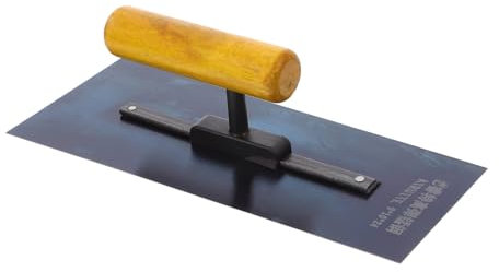 Tofficu Llana Japonesa Puntiaguda Para Estuco Veneciano Herramienta De Acero Al Carbono Con Mango De Madera Para Enlucido y Acabado De Detalle Interiores