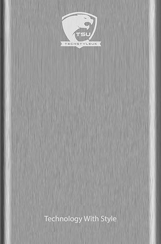 Slim Portable External Hard Drive HDD – USB 3.0 TO Type-C High-Speed Storage – Compatible with Windows, Mac, Laptop, PC, Desktop, PS4, Xbox – Backup for Data, Movies, Games & Photos (White, 750 GB)