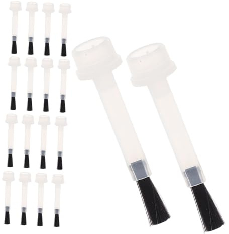 Mobestech Pinceles de Repuesto y Decoración Profesional de Uñas 100 para Esmalte de Uñas Diseño Ergonómico de Nylon, Ideales para Suministros de Salón