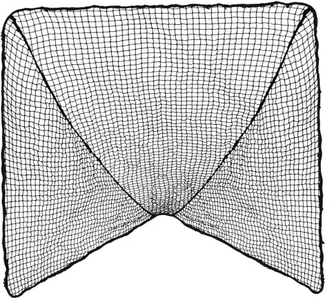 Qianly -Tornetz für drinnen und draußen, engmaschig gewebt, Ersatznetz, tragbar, zu montieren, Nylon, tragbare Sporttrainingsnetze, Schwarz 4 Mm
