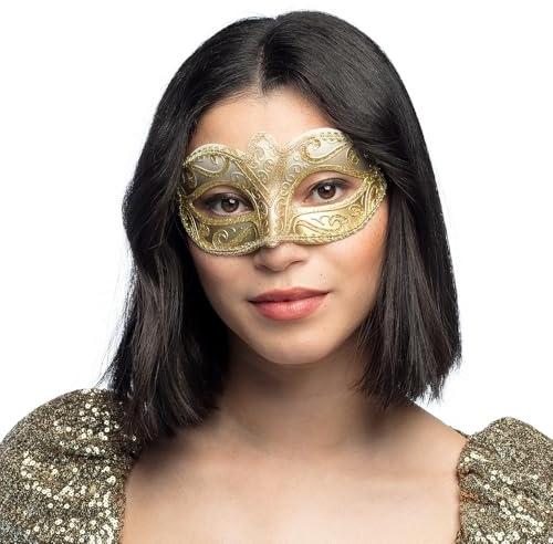 Boland - Venice Augenmaske | Mit Ornamenten für Maskenball, Venedig, Karneval, Mottoparty und Kostüm